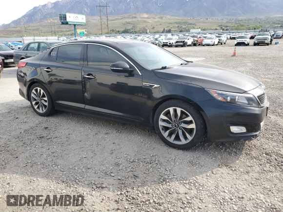 2015 Kia Optima SXL Turbo with VIN 5XXGR4A64FG386122, listed as a Copart auction lot 54451215 with 161,913 mi miles and Clean Title. Bid and sale history available at DreamBid. Image 4.