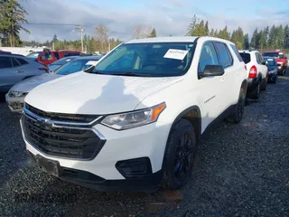 2020 Chevrolet Traverse LS with VIN 1GNEVFKW9LJ100826, listed as a IAAI auction lot 41227311 with 77,327 mi miles. Bid and sale history available at carsss.com. Image 18.