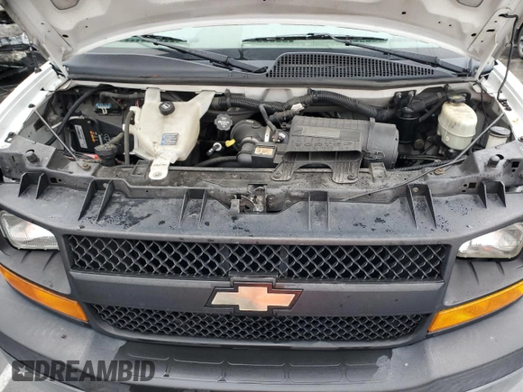 2014 Chevrolet Express Cargo Van with VIN 1GCWGFCB0E1133140, listed as a Copart auction lot 45433475 with 63,580 mi miles and Clean Title. Bid and sale history available at carsss.com. Image 11.
