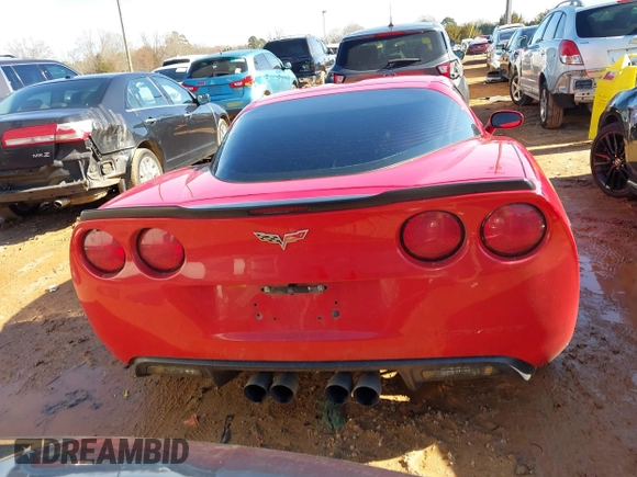 2008 Chevrolet Corvette with VIN 1G1YY26W885124642, listed as a IAAI auction lot 41585244 with 108,502 mi miles. Bid and sale history available at carsss.com. Image 16.