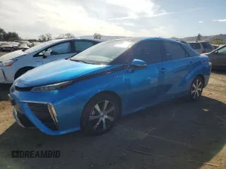 2018 Toyota Mirai with VIN JTDBVRBD7JA004458, listed as a Copart auction lot 79105494 with 63,997 mi miles and Salvage title. Bid and sale history available at DreamBid. Image 1.