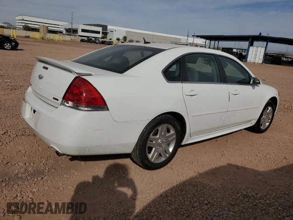 2014 Chevrolet Impala LT z VIN 2G1WB5E34E1133059, wystawiony jako Copart lot #47658895 z przebiegiem 57 557 mil mil oraz Szkoda całkowita • Salvage title. Historia ofert i sprzedaży dostępna na DreamBid. Obrazek 3.