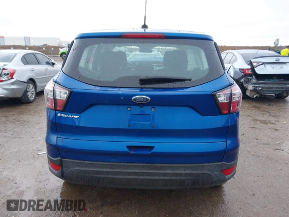 2018 Ford Escape S with VIN 1FMCU0F73JUA54856, listed as a IAAI auction lot 41542759 with 108,322 mi miles. Bid and sale history available at carsss.com. Image 16.
