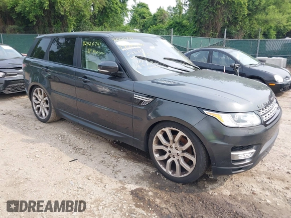 2016 Land Rover Range Rover Sport HSE z VIN SALWR2VF6GA646990, wystawiony jako IAAI lot #42426741 z przebiegiem 178 508 mil mil oraz . Historia ofert i sprzedaży dostępna na DreamBid. Obrazek 1.