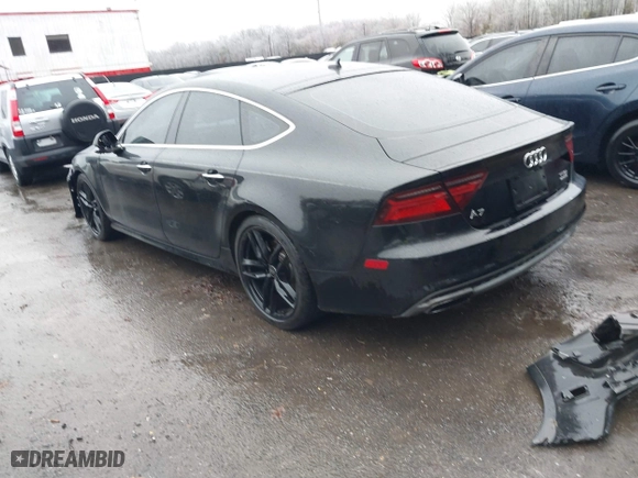 2017 Audi A7 Premium Plus with VIN WAUW2AFC5HN115474, listed as a IAAI auction lot 41494152 with 97,255 mi miles. Bid and sale history available at carsss.com. Image 3.