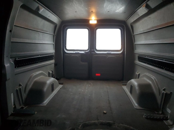 2010 Ford Econoline Cargo Commercial with VIN 1FTNE1EW2ADA56736, listed as a Copart auction lot 82539414 with 116,603 mi miles and Non Repairable. Bid and sale history available at DreamBid. Image 10.