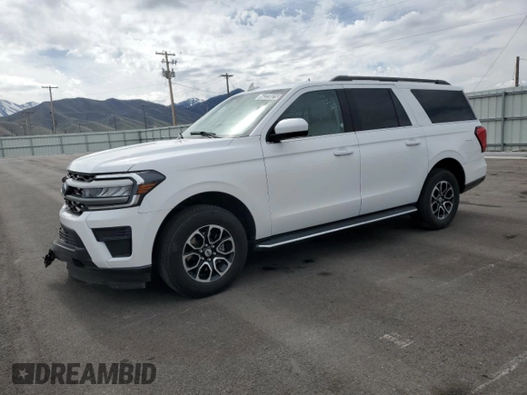 2023 Ford Expedition Max XLT z VIN 1FMJK1J84PEA29728, wystawiony jako Copart lot #54223025 z przebiegiem 64 791 mil mil oraz Nie do naprawy • Non repairable. Historia ofert i sprzedaży dostępna na DreamBid. Obrazek 1.