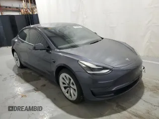 2022 Tesla Model 3 with VIN 5YJ3E1EA7NF289487, listed as a Copart auction lot 55527845 with 151,403 mi miles and Clean Title. Bid and sale history available at DreamBid. Image 4.