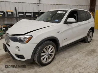 2016 BMW X3 xDrive28i with VIN 5UXWX9C52G0D89513, listed as a Copart auction lot 47055325 with 75,586 mi miles and Salvage Title. Bid and sale history available at DreamBid. Image 1.