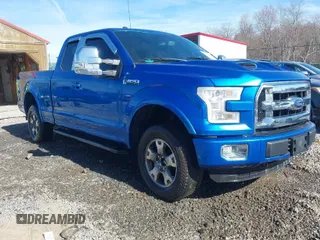 2015 Ford F-150 XLT with VIN 1FTFX1EF7FFD04151, listed as a IAAI auction lot 41608610 with 84,039 mi miles. Bid and sale history available at carsss.com. Image 1.