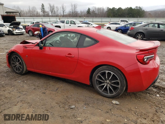 2017 Toyota 86 with VIN JF1ZNAA19H9705026, listed as a Copart auction lot 85244794 with 154,843 mi miles and Salvage Title. Bid and sale history available at carsss.com. Image 2.