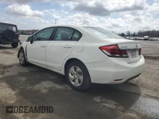 2014 Honda Civic Sedan LX with VIN 2HGFB2F52EH514682, listed as a Copart auction lot 50954965 with 134,401 mi miles and Salvage Title. Bid and sale history available at carsss.com. Image 2.