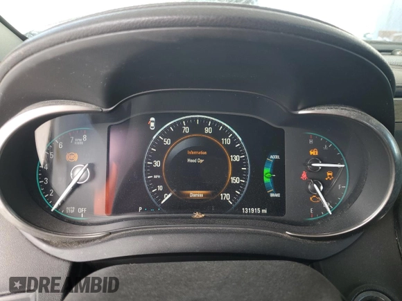 2015 Buick LaCrosse Leather with VIN 1G4GB5GR1FF262329, listed as a Copart auction lot 86830744 with 131,915 mi miles and Salvage Title. Bid and sale history available at DreamBid. Image 9.