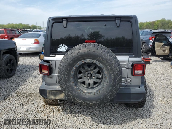 2018 Jeep Wrangler Unlimited Sport S z VIN 1C4HJXDG5JW138664, wystawiony jako Copart lot #52704185 z przebiegiem Nie podano mil oraz Szkoda całkowita • Salvage title. Historia ofert i sprzedaży dostępna na DreamBid. Obrazek 6.