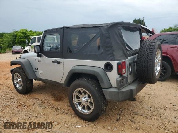 2009 Jeep Wrangler X with VIN 1J4FA24159L730840, listed as a Copart auction lot 56278745 with 95,851 mi miles and Salvage title. Bid and sale history available at DreamBid. Image 2.
