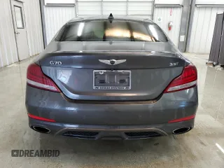 2019 Genesis G70 Advanced with VIN KMTG34LE9KU021057, listed as a Copart auction lot 52218325 with 55,991 mi miles and Clean Title. Bid and sale history available at DreamBid. Image 6.