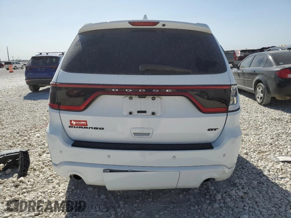 2018 Dodge Durango GT with VIN 1C4RDHDG6JC413803, listed as a Copart auction lot 49634955 with 114,181 mi miles and Salvage title. Bid and sale history available at DreamBid. Image 6.