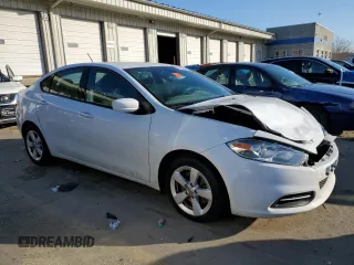 2016 Dodge Dart SXT Sport with VIN 1C3CDFFAXGD802289, listed as a Copart auction lot 49369365 with 70,964 mi miles and Salvage Title. Bid and sale history available at DreamBid. Image 4.
