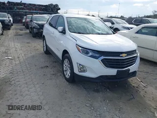 2020 Chevrolet Equinox LT with VIN 2GNAXUEV5L6154637, listed as a IAAI auction lot 41056532 with 78,380 mi miles. Bid and sale history available at carsss.com. Image 1.