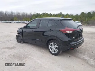 2024 Nissan Kicks S with VIN 3N1CP5BV2RL578375, listed as a IAAI auction lot 41498119 with 7,466 mi miles and . Bid and sale history available at DreamBid. Image 3.