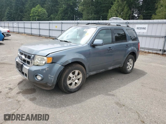2012 Ford Escape Limited with VIN 1FMCU9E77CKA78937, listed as a Copart auction lot 60941035 with 207,838 mi miles and Clean title. Bid and sale history available at DreamBid. Image 1.