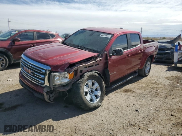 2017 GMC Canyon 4WD SLE with VIN 1GTG6CEN3H1254276, listed as a Copart auction lot 44635635 with 169,657 mi miles and Salvage Title. Bid and sale history available at carsss.com. Image 1.
