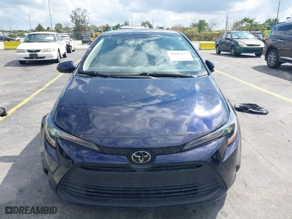 2024 Toyota Corolla LE with VIN 5YFB4MDE7RP094598, listed as a IAAI auction lot 41686673 with 26,871 mi miles. Bid and sale history available at carsss.com. Image 12.