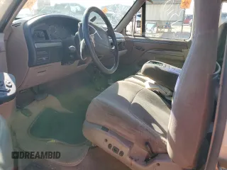 1995 Ford F-150 with VIN 1FTEX14H3SKA44623, listed as a Copart auction lot 74835704 with 161,802 mi miles and Salvage Title. Bid and sale history available at carsss.com. Image 7.