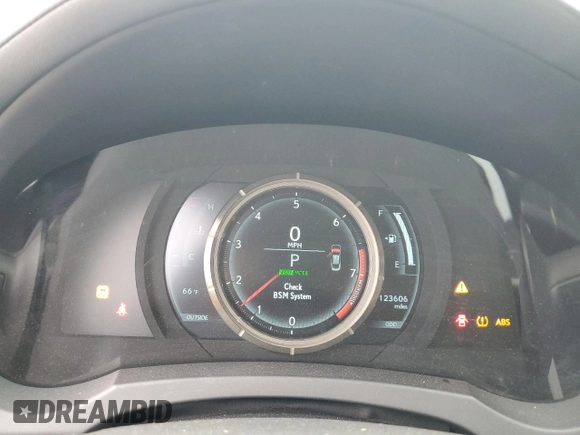2015 Lexus IS 350 with VIN JTHBE1D2XF5022593, listed as a Copart auction lot 56003135 with 123,606 mi miles and Salvage title. Bid and sale history available at DreamBid. Image 9.
