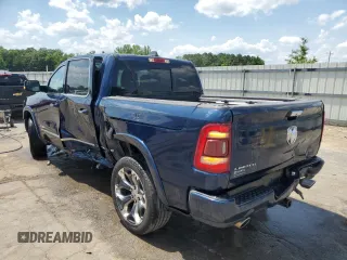 2020 Ram 1500 Limited z VIN 1C6RREHT1LN129498, wystawiony jako Copart lot #57706815 z przebiegiem 66 394 mil mil oraz Szkoda całkowita • Salvage title. Historia ofert i sprzedaży dostępna na DreamBid. Obrazek 2.