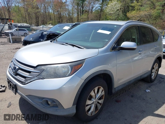 2012 Honda CR-V EX-L with VIN JHLRM4H75CC008752, listed as a IAAI auction lot 42150995 with 159,313 mi miles. Bid and sale history available at carsss.com. Image 17.