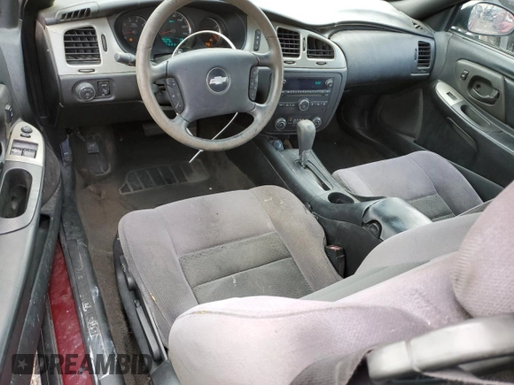 2006 Chevrolet Monte Carlo LT 3.9L z VIN 2G1WK151069170409, wystawiony jako Copart lot #85501804 z przebiegiem 277 922 mil mil oraz Szkoda całkowita • Salvage title. Historia ofert i sprzedaży dostępna na DreamBid. Obrazek 8.