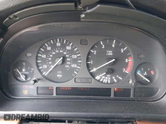 2001 BMW 5 Series 540i with VIN WBADN63431GM73773, listed as a IAAI auction lot 42200073 with 143,843 mi miles and . Bid and sale history available at DreamBid. Image 7.