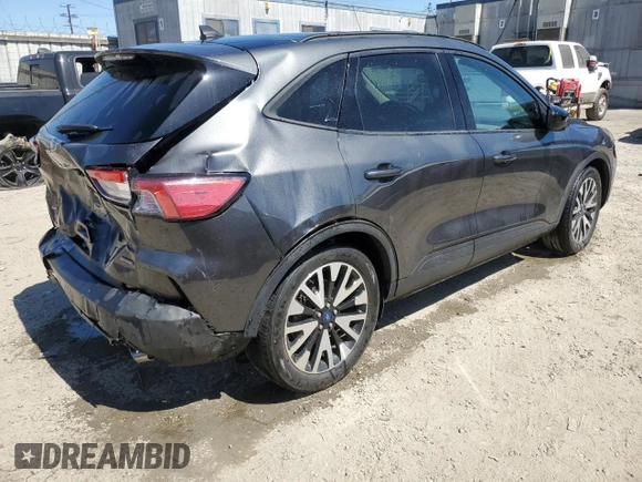2020 Ford Escape SE Sport Hybrid with VIN 1FMCU0BZ0LUC38338, listed as a Copart auction lot 63516275 with 36,776 mi miles and Salvage title. Bid and sale history available at DreamBid. Image 3.