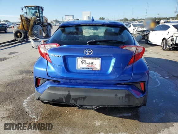 2021 Toyota C-HR LE with VIN NMTKHMBX7MR138137, listed as a Copart auction lot 76988354 with 44,574 mi miles and Salvage Title. Bid and sale history available at DreamBid. Image 6.