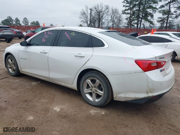2020 Chevrolet Malibu LS with VIN 1G1ZC5ST0LF135072, listed as a IAAI auction lot 41578379 with 69,732 mi miles. Bid and sale history available at carsss.com. Image 3.