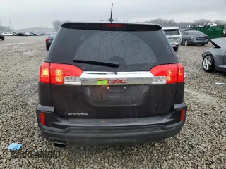 2016 GMC Terrain SLE with VIN 2GKALMEK2G6137220, listed as a Copart auction lot 47583625 with 117,156 mi miles and Salvage Title. Bid and sale history available at carsss.com. Image 6.