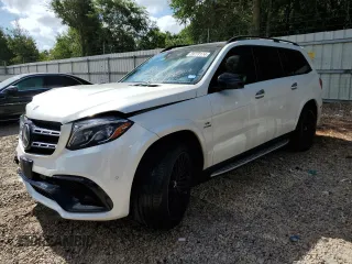 2018 Mercedes-Benz GLS with VIN 4JGDF7FE4JB070887, listed as a Copart auction lot 59777174 with 97,105 mi miles and Non Repairable. Bid and sale history available at carsss.com. Image 1.