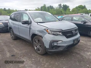 2022 Honda Pilot Sport with VIN 5FNYF6H31NB038980, listed as a IAAI auction lot 42337959 with Not provided miles and . Bid and sale history available at DreamBid. Image 1.