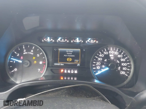 2018 Ford F-150 XL with VIN 1FTEW1EP3JFD62659, listed as a IAAI auction lot 41943031 with 34,407 mi miles. Bid and sale history available at carsss.com. Image 7.
