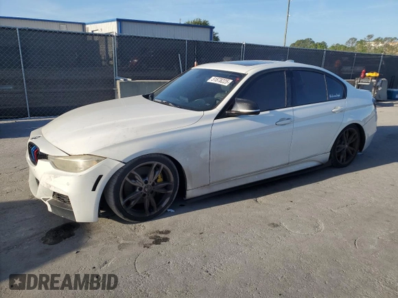 2013 BMW 3 Series 335i with VIN WBA3A9C52DF475171, listed as a Copart auction lot 51878225 with 186,381 mi miles and Clean Title. Bid and sale history available at carsss.com. Image 1.