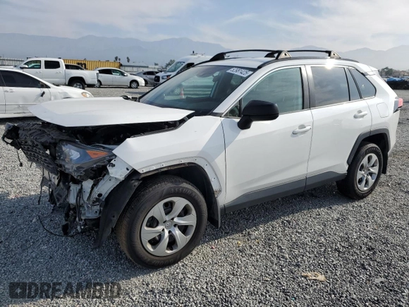 2019 Toyota RAV4 LE with VIN 2T3H1RFV2KC009757, listed as a Copart auction lot 52981425 with 126,766 mi miles and Salvage Title. Bid and sale history available at carsss.com. Image 1.