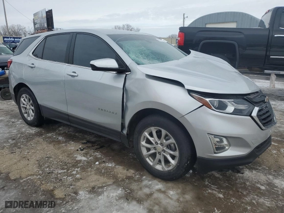2021 Chevrolet Equinox LT with VIN 3GNAXKEV7ML304586, listed as a Copart auction lot 87655725 with 62,847 mi miles and Salvage Title. Bid and sale history available at carsss.com. Image 4.