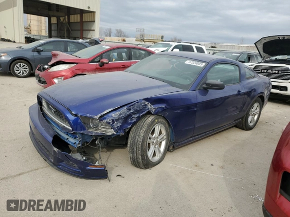 2014 Ford Mustang V6 with VIN 1ZVBP8AM4E5271591, listed as a Copart auction lot 47320805 with 87,915 mi miles and Salvage Title. Bid and sale history available at DreamBid. Image 1.