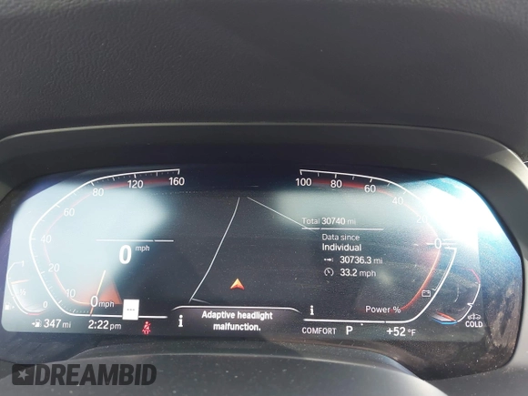 2022 BMW X5 xDrive40i z VIN 5UXCR6C0XN9J12212, wystawiony jako IAAI lot #41656748 z przebiegiem 30 740 mil mil oraz . Historia ofert i sprzedaży dostępna na DreamBid. Obrazek 7.