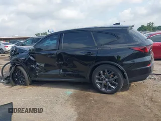 2023 Acura MDX w/A-Spec Package с VIN 5J8YE1H09PL004461, выставлен на аукционе IAAI как лот 42115065 с пробегом Не указан миль и . История ставок и продаж доступна на DreamBid. Изображение 13.