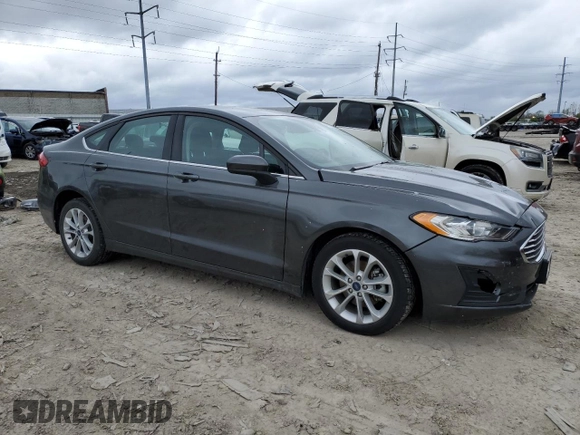 2020 Ford Fusion Hybrid SE with VIN 3FA6P0LU2LR206919, listed as a Copart auction lot 48702833 with 87,624 mi miles. Bid and sale history available at carsss.com. Image 4.