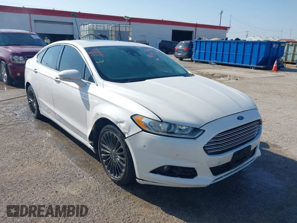 2013 Ford Fusion Titanium Hybrid with VIN 3FA6P0RU3DR343179, listed as a IAAI auction lot 41488267 with 268,872 mi miles. Bid and sale history available at carsss.com. Image 1.