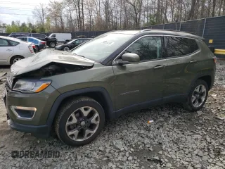 2018 Jeep Compass Limited z VIN 3C4NJDCB0JT101194, wystawiony jako Copart lot #51858035 z przebiegiem 74 222 mil mil oraz Szkoda całkowita • Salvage title. Historia ofert i sprzedaży dostępna na DreamBid. Obrazek 1.