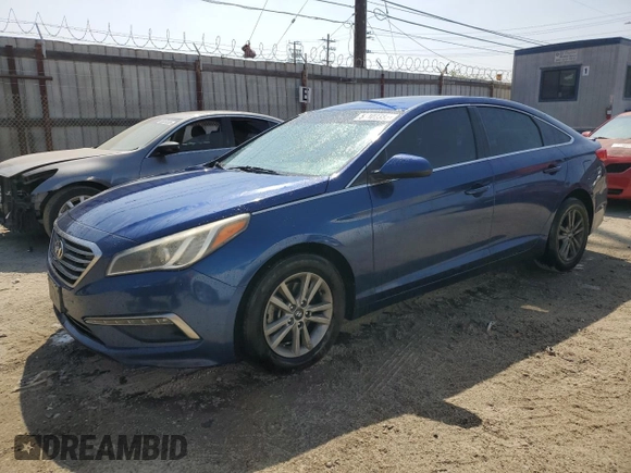2015 Hyundai Sonata 2.4L SE with VIN 5NPE24AF3FH022242, listed as a Copart auction lot 54102385 with 138,299 mi miles and Clean Title. Bid and sale history available at carsss.com. Image 1.